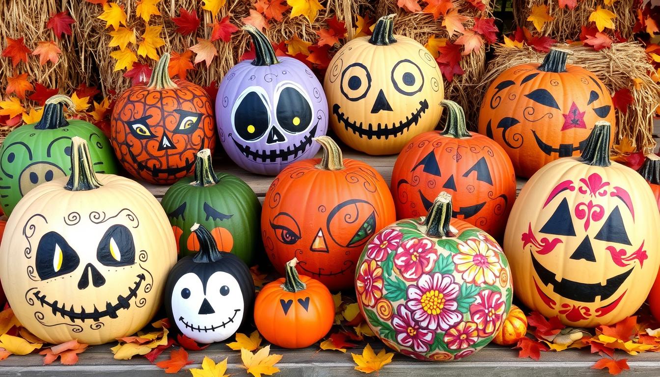 pumpkin painting ideas